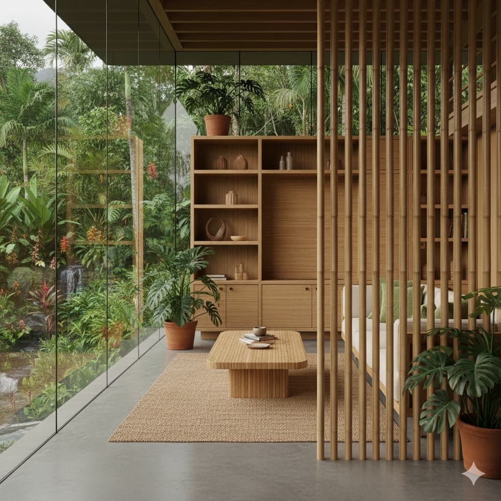 Sustainable Bamboo Custom Cabinets