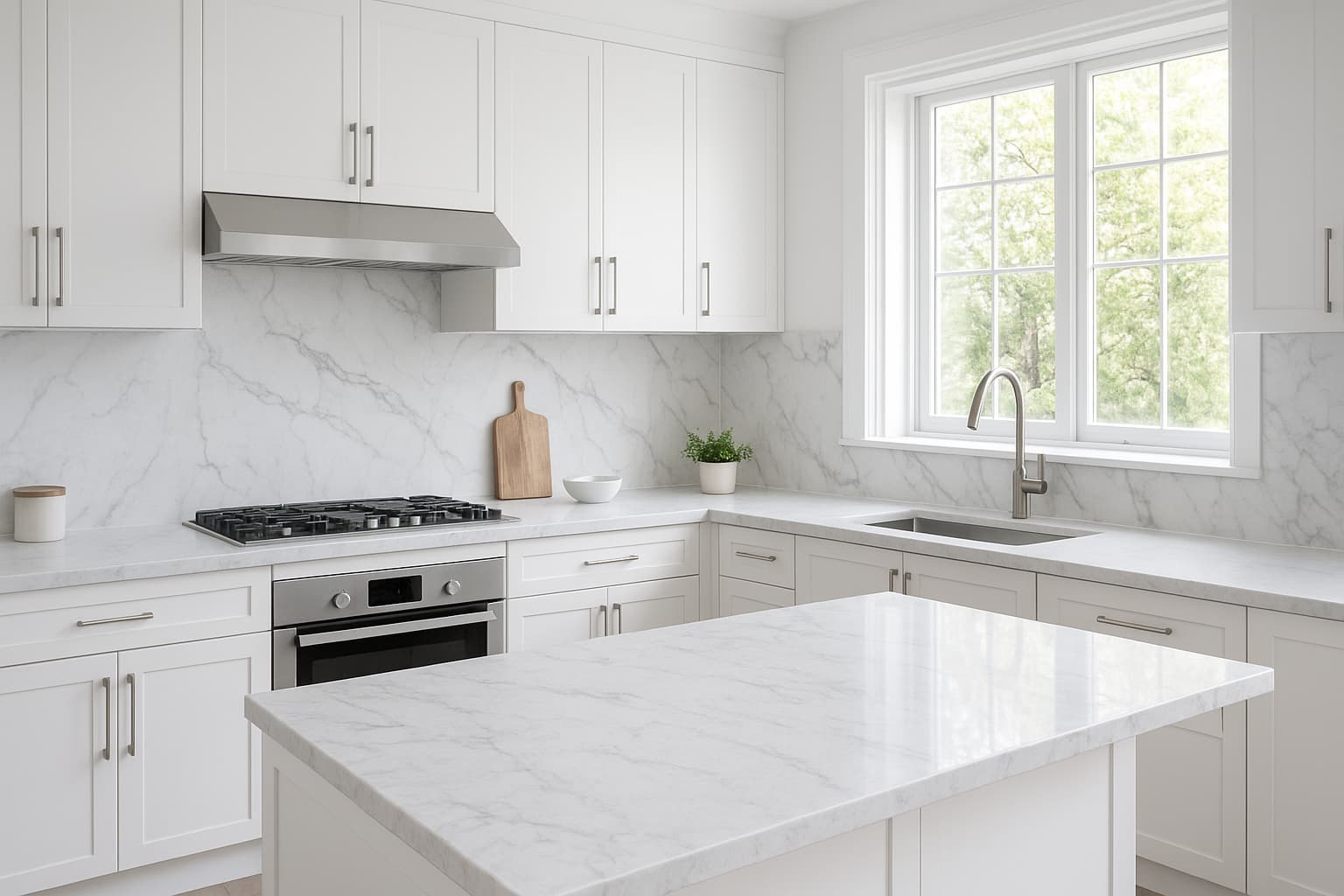 Custom-kitchen-cabinet-white