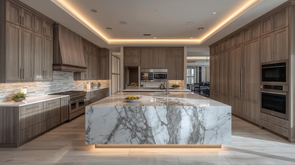 luxury custom cabinetry in Las Vegas kitchen